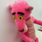 Vintage Jumbo Mighty Star Preowned Pink Poseable Pink Panther Stuffed Animal Toy - Warehouse Toys