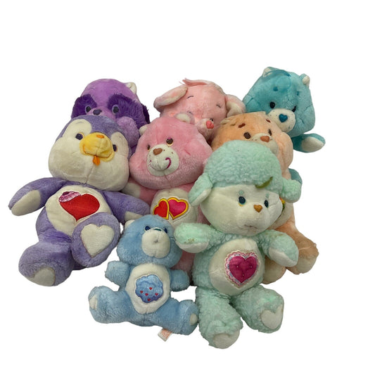 Vintage Kenner Care Bears Cousins Plush Dolls LOT Cozy Heart Penguin Lamb - Warehouse Toys