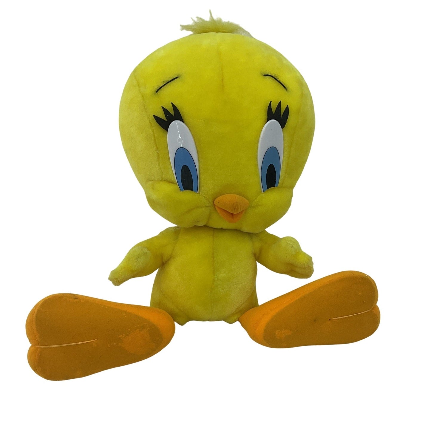 Vintage Large Looney Tunes Yellow Tweety Bird Plush Doll Toy - Warehouse Toys