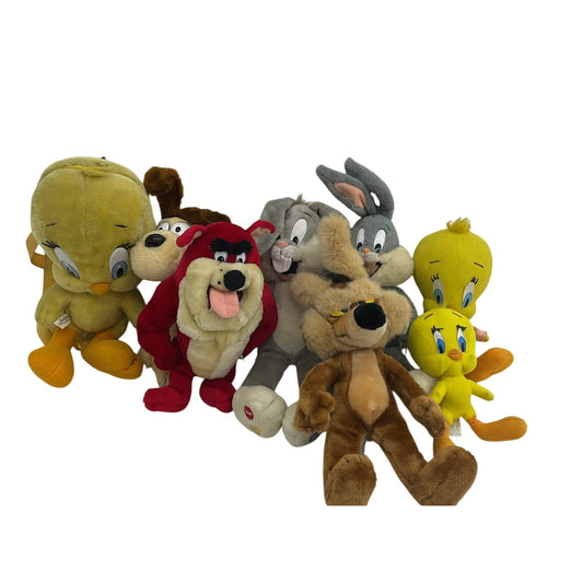 Vintage Looney Tunes Odie Wile E. Coyote Tweety Bird Bugs Bunny Plush Dolls Used - Warehouse Toys