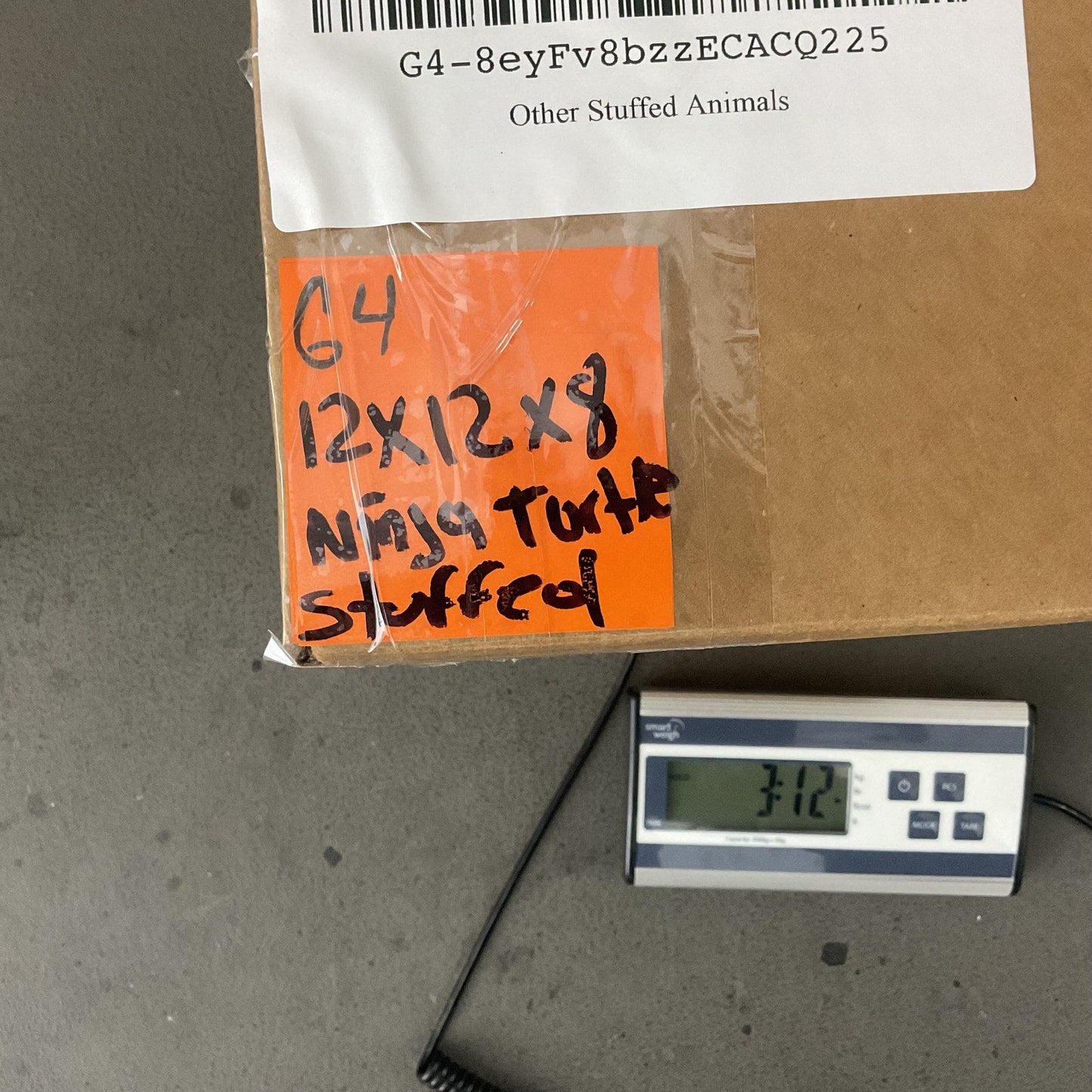 Vintage LOT 5 Various Sizes Teenage Mutant Ninja Turtle Stuffed Animal Preowned - Warehouse Toys