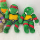 Vintage LOT 5 Various Sizes Teenage Mutant Ninja Turtle Stuffed Animal Preowned - Warehouse Toys