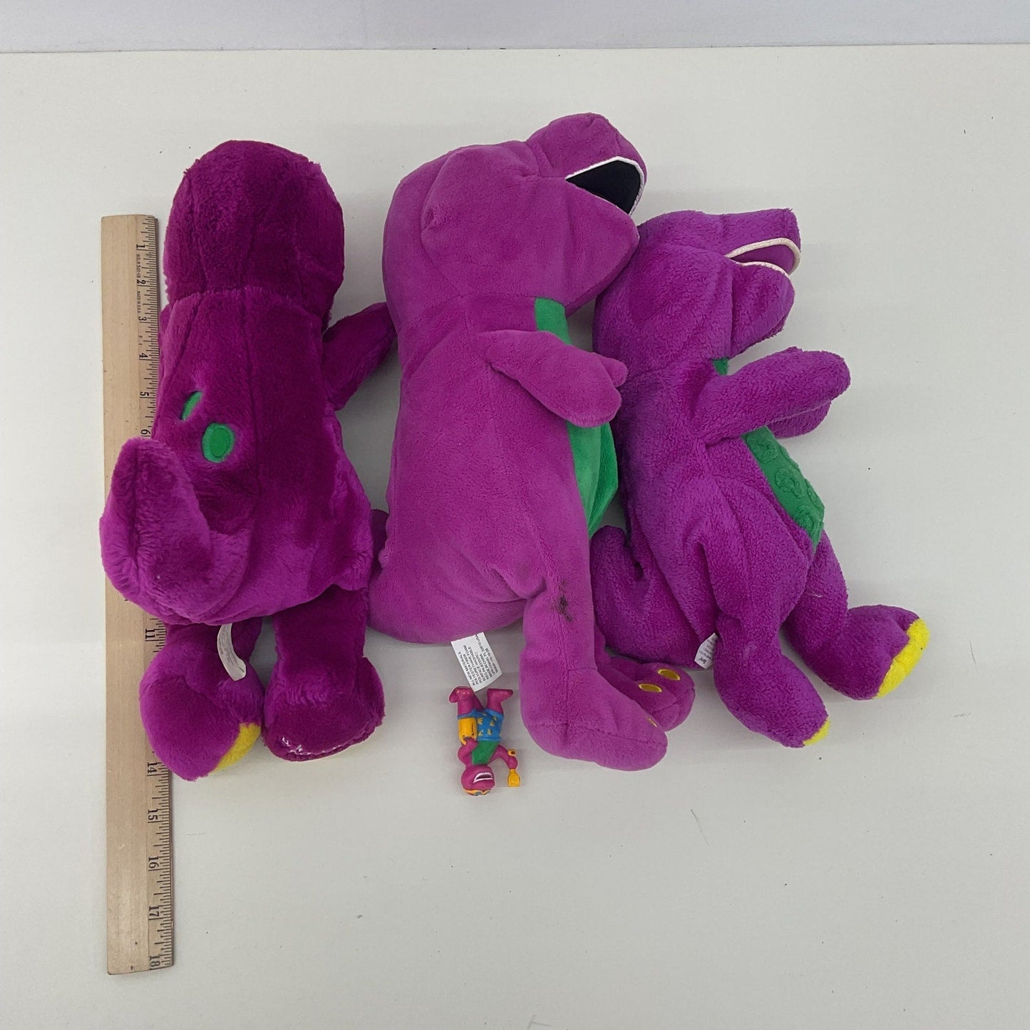 Vintage LOT Barney the Purple Dinosaur & Friends Plush Dolls & Toy Figures - Warehouse Toys