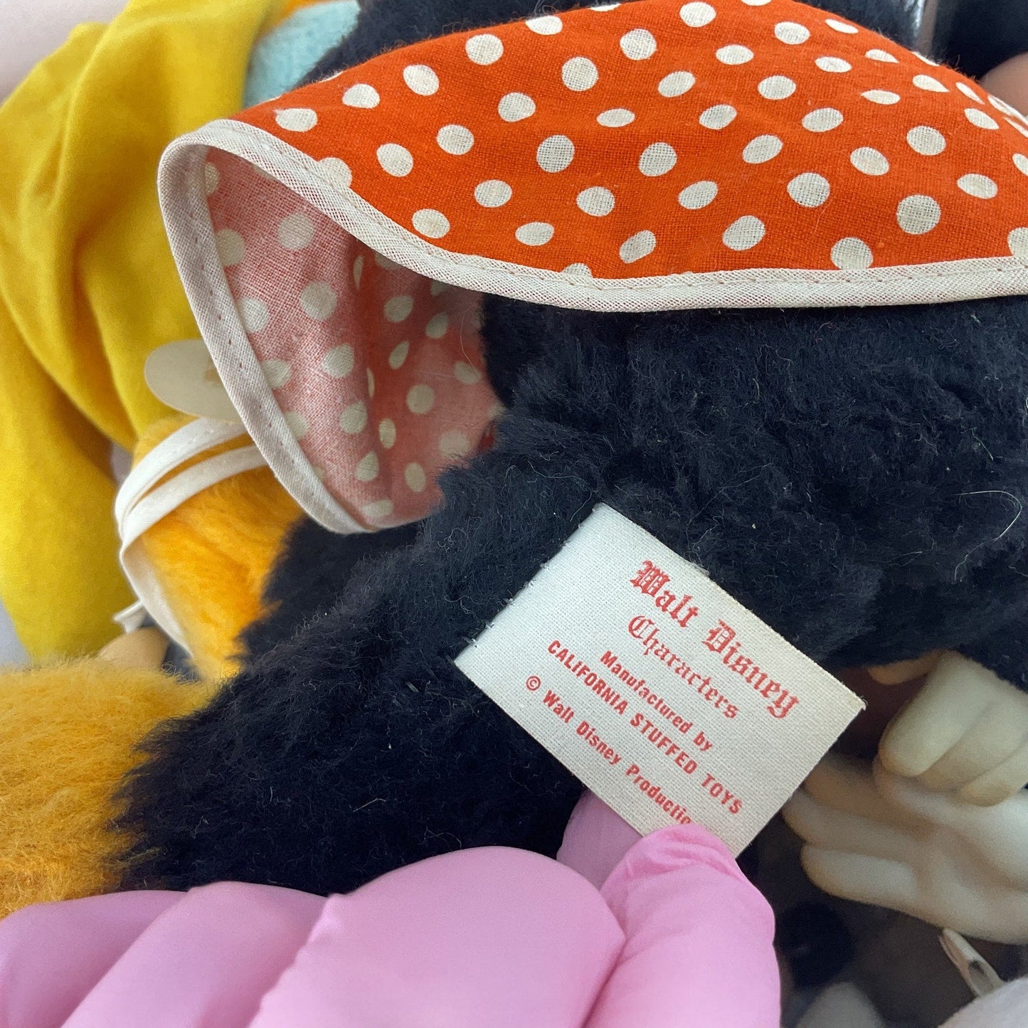 Vintage Lot of 10 Disney Plush Toys Hand Puppets Mickey Minnie Donald Pre - Owned - Warehouse Toys