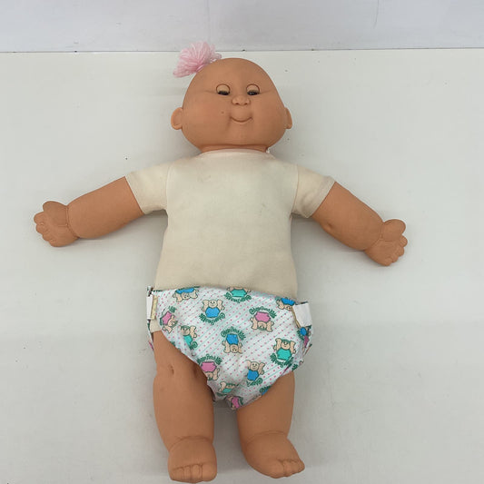 Vintage Made in Spain b.b. Vinyl Baby Doll Soft Body in Diaper Used - Warehouse Toys