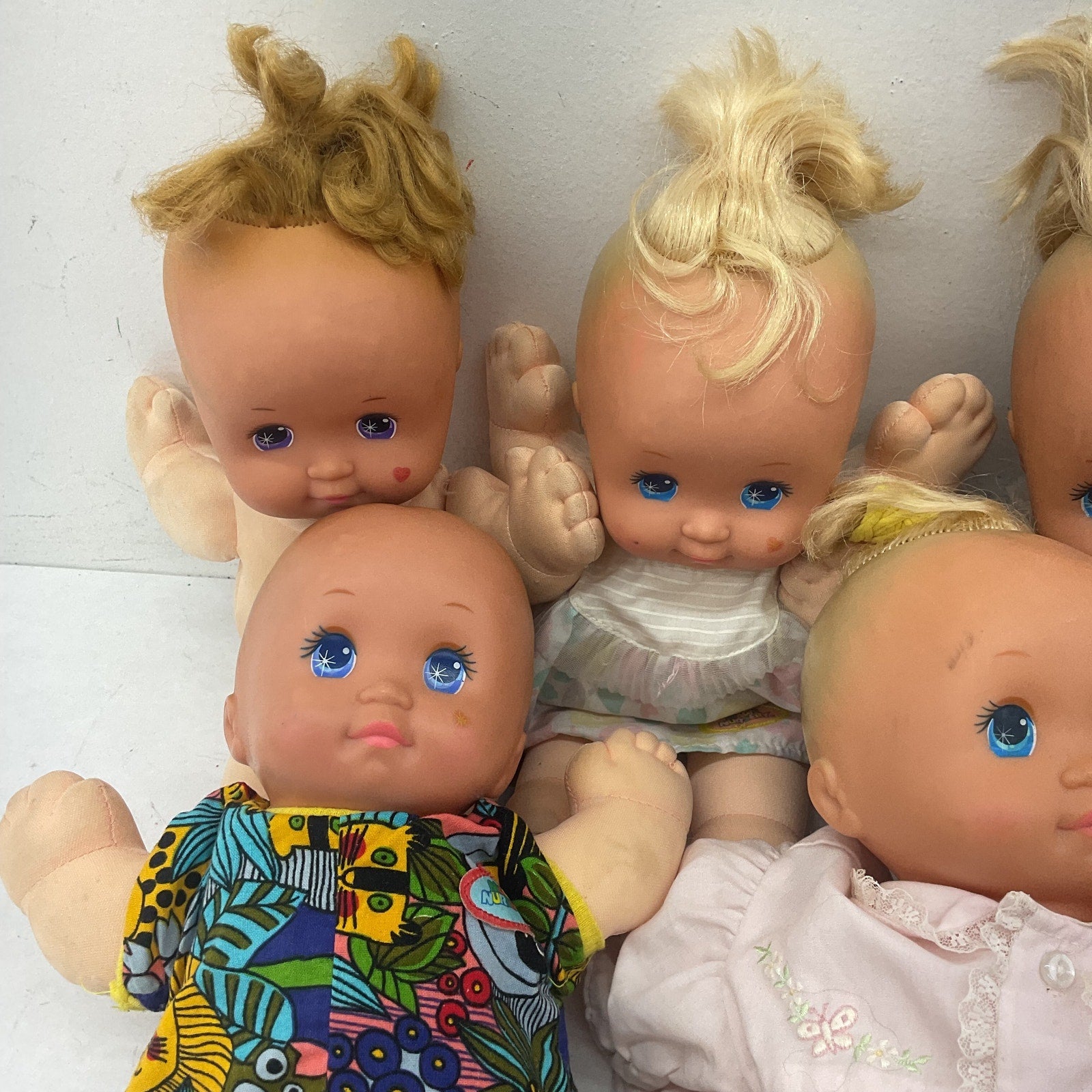 Vintage Mattel Magic Nursery & Others Baby Play Dolls Preowned LOT 80s 90s - Warehouse Toys