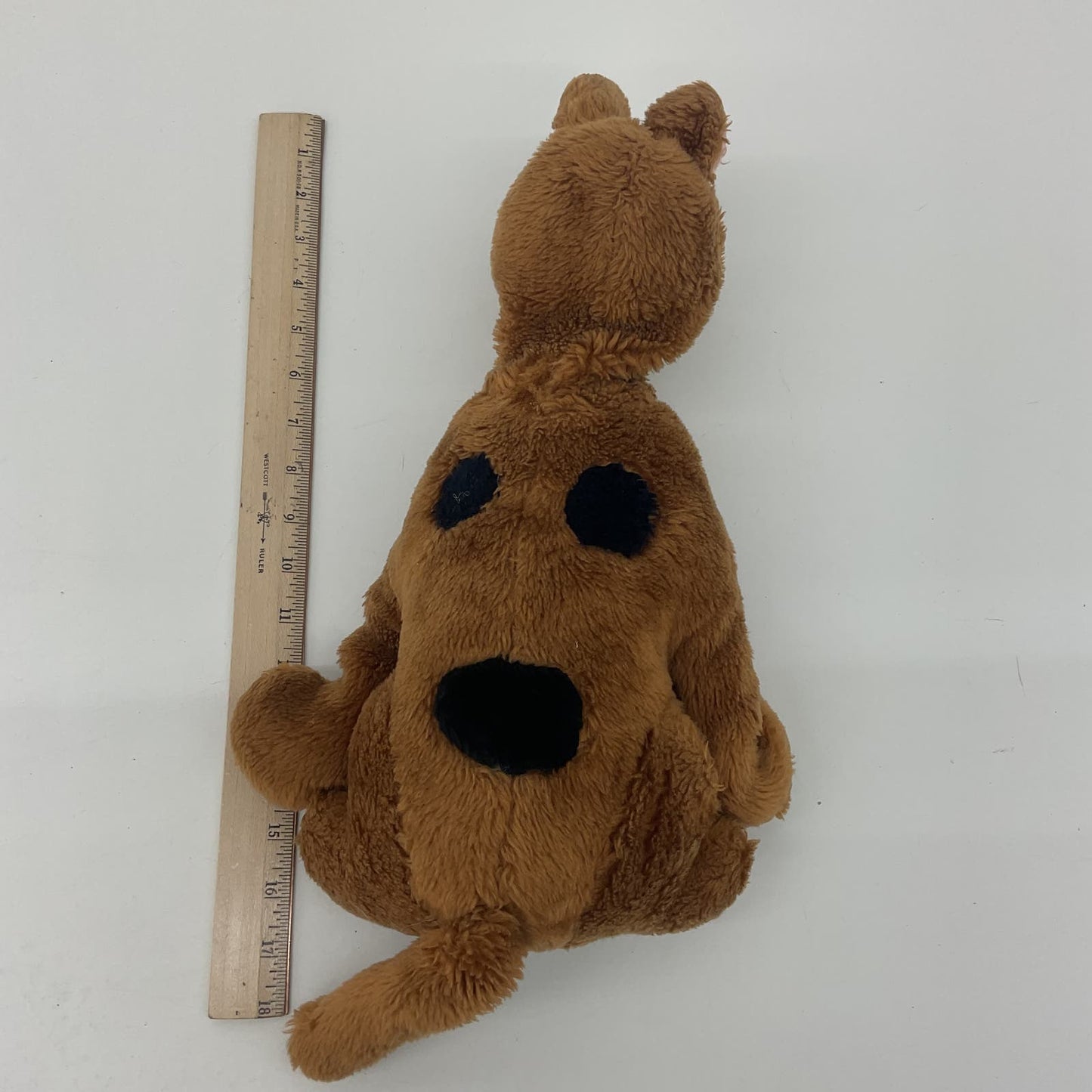 Vintage Might Star Hanna Barbera Brown Scooby Doo Dog 1980s Charcter Plush - Warehouse Toys