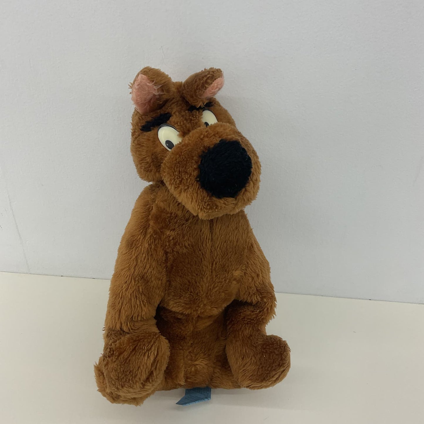 Vintage Might Star Hanna Barbera Brown Scooby Doo Dog 1980s Charcter Plush - Warehouse Toys