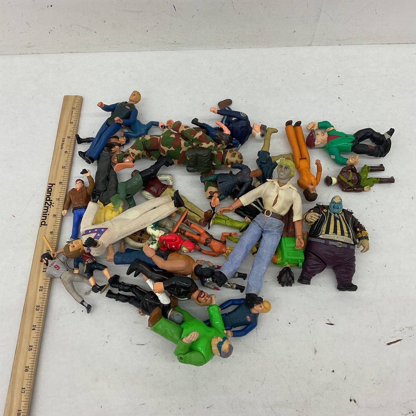 Vintage Mixed Loose Action Figures Toys LOT Preowned DC Marvel Spawn Others - Warehouse Toys