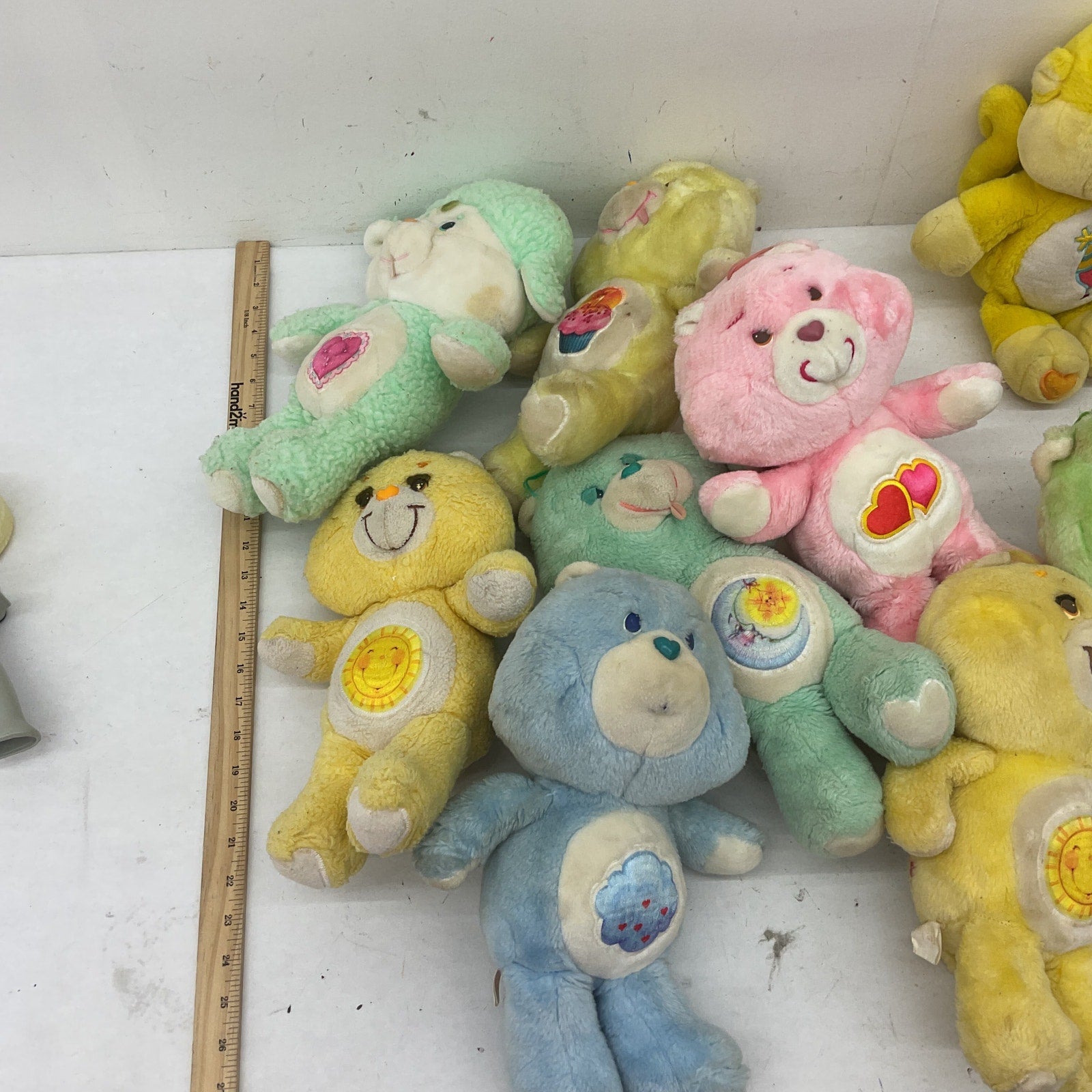 Vintage Mixed LOT12 lbs Care Bears Plush Dolls Stuffed Animals Grumpy Cousins - Warehouse Toys