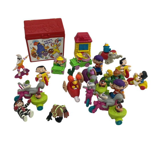 Vintage Mixed McDonalds & Others Happy Meal Toy Figures Preowned Bobby's World - Warehouse Toys