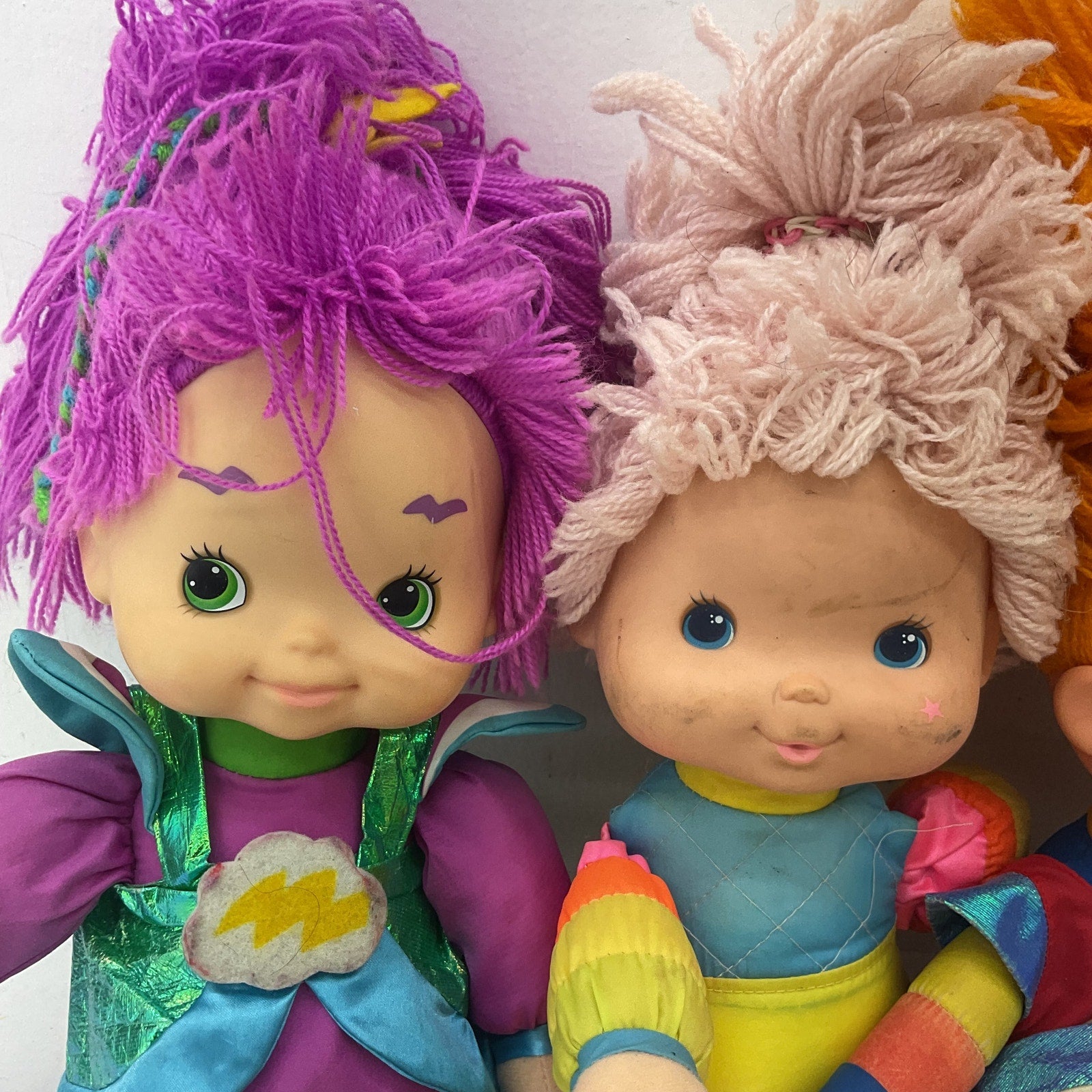 Vintage Mixed Rainbow Brite Baby Play Dolls Toys LOT 1980s STORMY!!! - Warehouse Toys