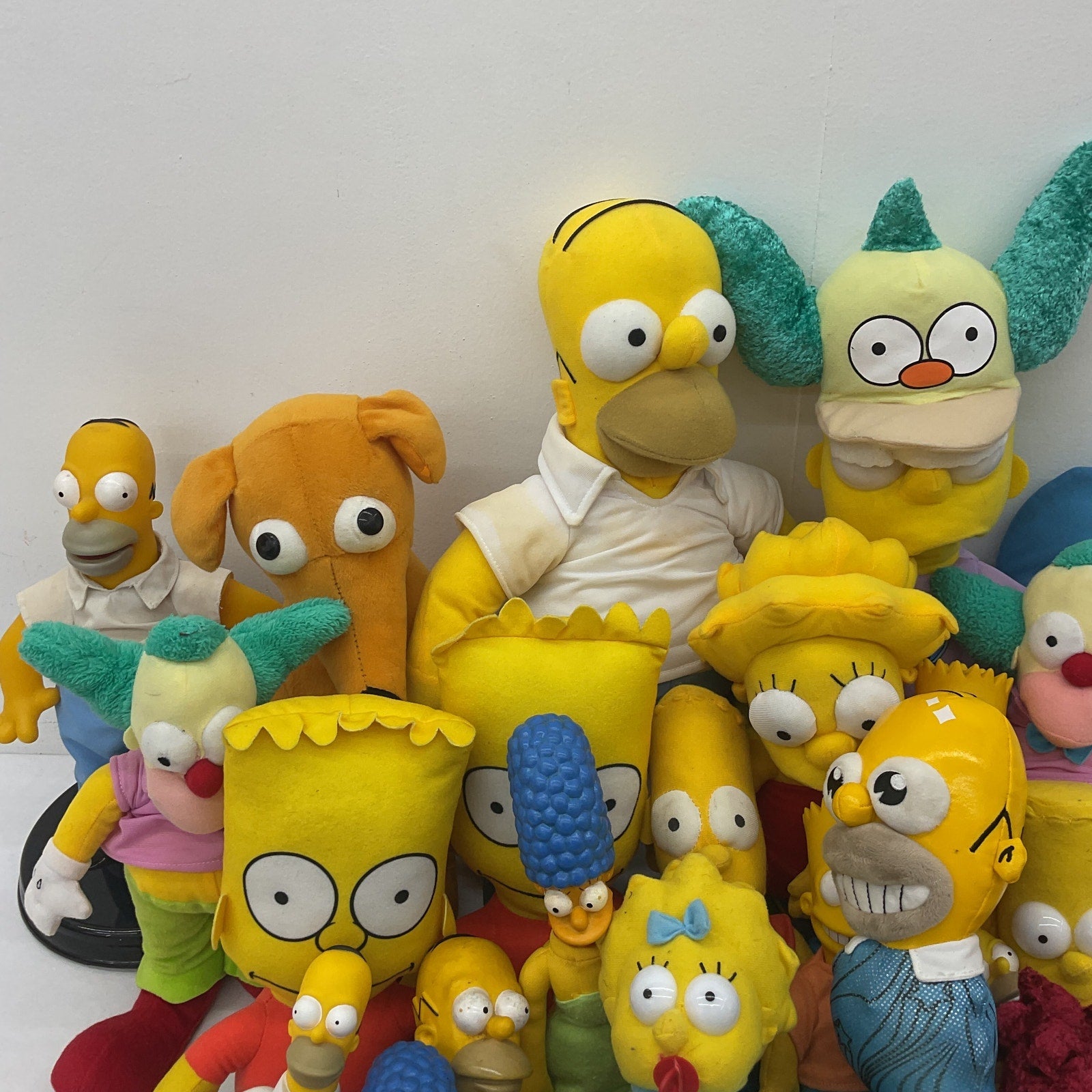 Vintage & Modern LOT 12 lbs Collectibles The Simpsons Preowned Stuffed Toys - Warehouse Toys