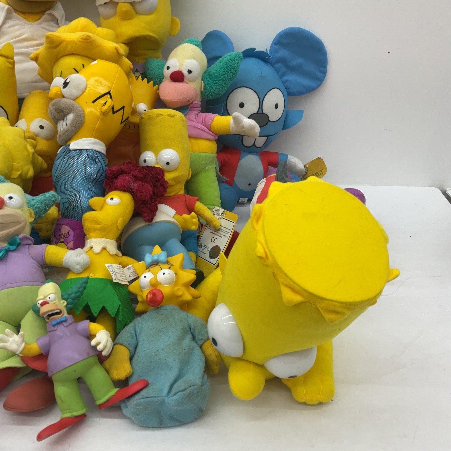 Vintage & Modern LOT 12 lbs Collectibles The Simpsons Preowned Stuffed Toys - Warehouse Toys