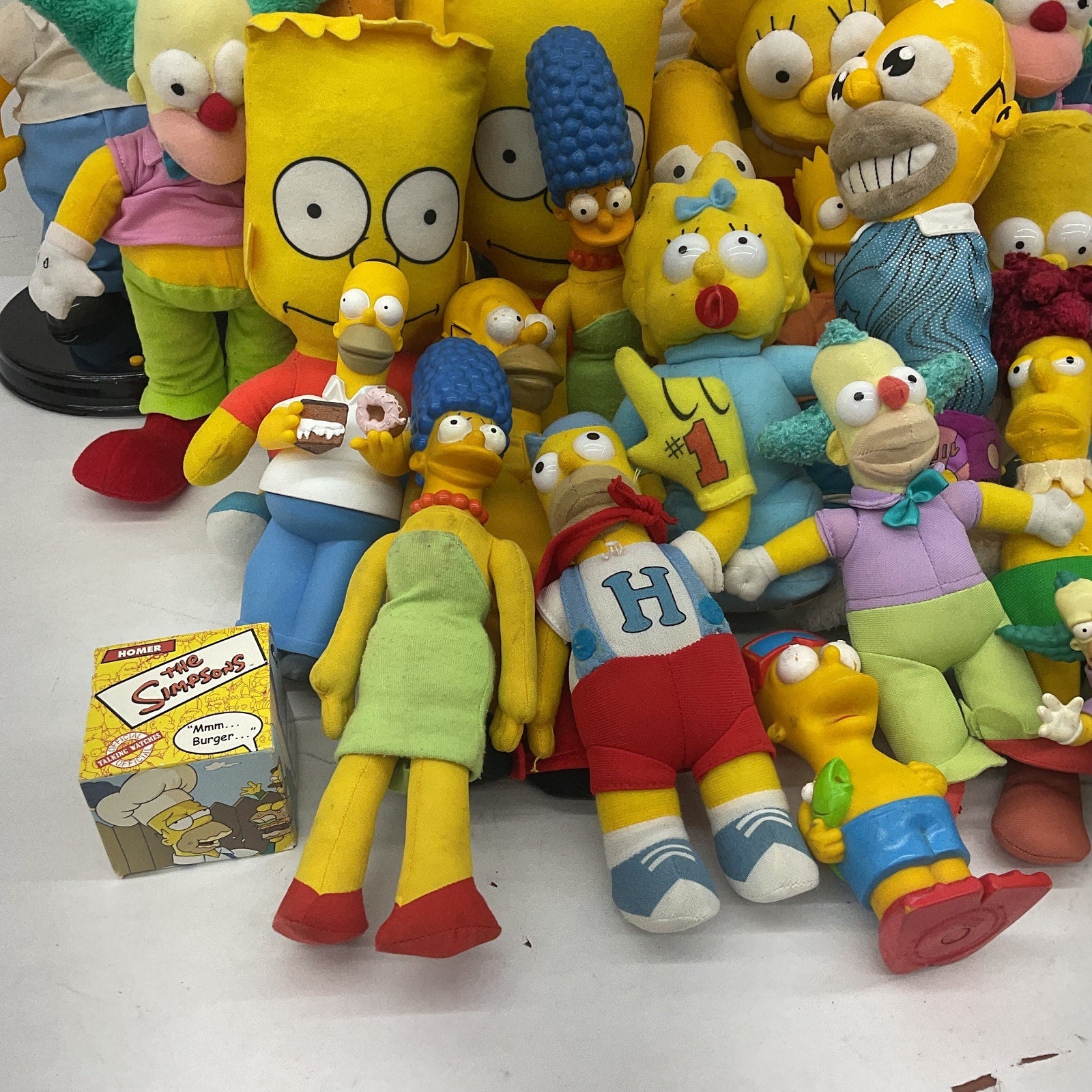 Vintage & Modern LOT 12 lbs Collectibles The Simpsons Preowned Stuffed Toys - Warehouse Toys