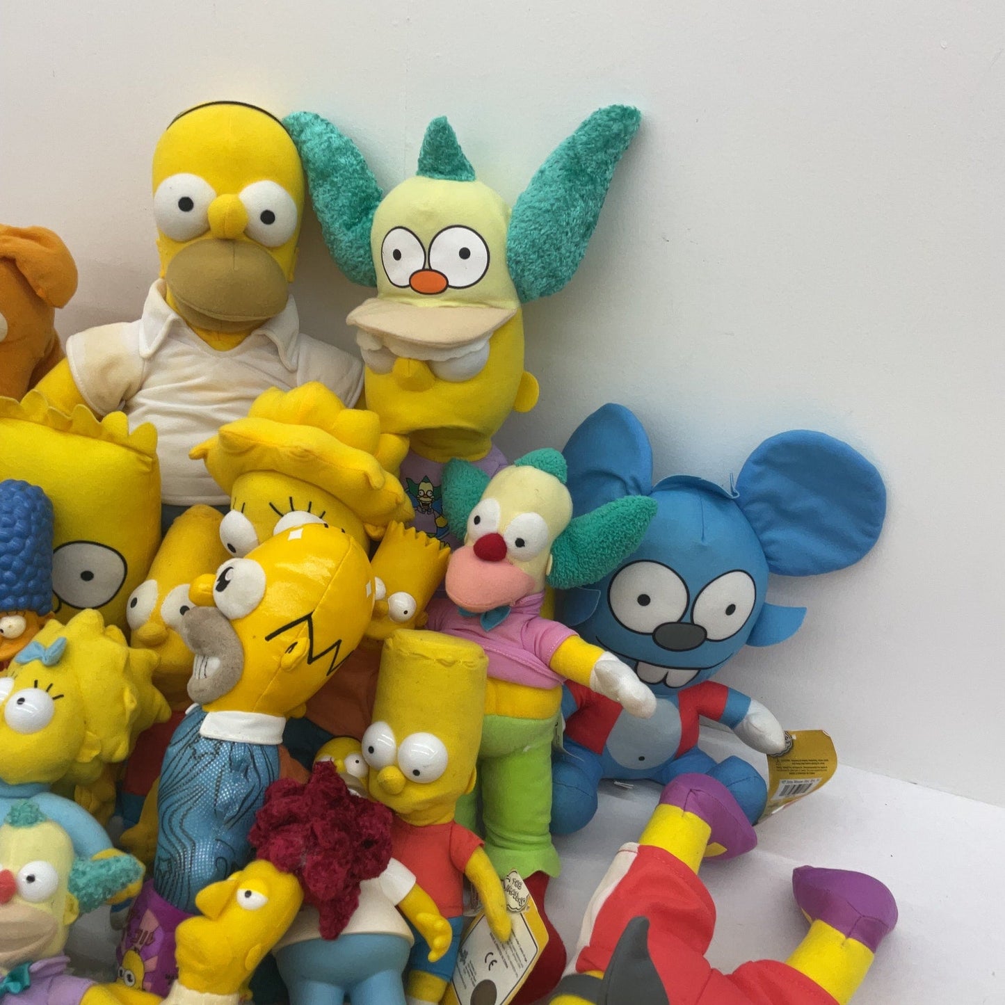 Vintage & Modern LOT 12 lbs Collectibles The Simpsons Preowned Stuffed Toys - Warehouse Toys