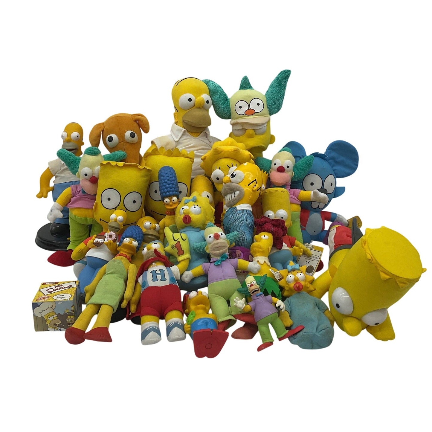 Vintage & Modern LOT 12 lbs Collectibles The Simpsons Preowned Stuffed Toys - Warehouse Toys