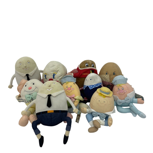 Vintage & Modern LOT Humpty Dumpty Egg Plush Doll LOT Kohl's Idaho Potato Toys - Warehouse Toys