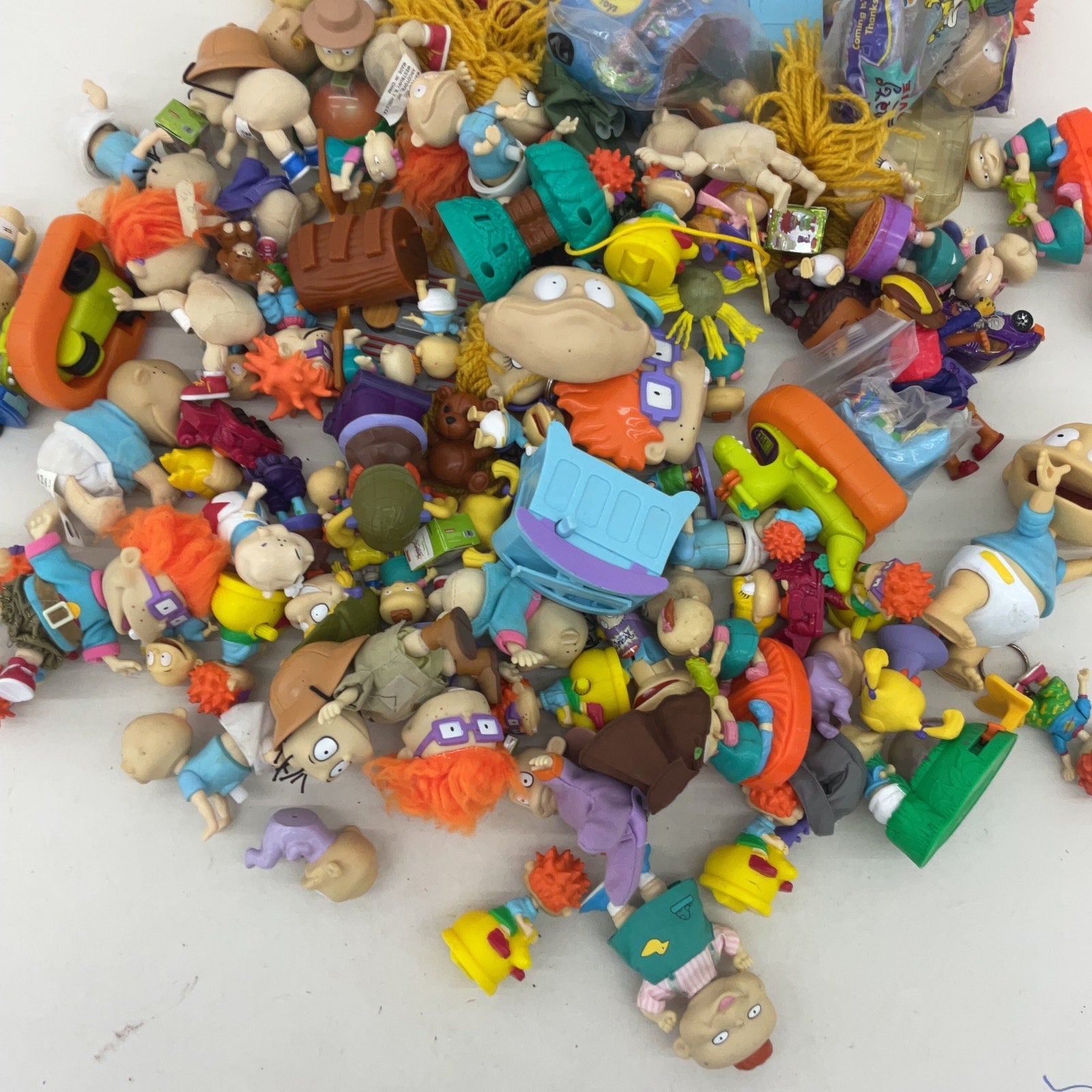 Vintage & Modern LOT Nick Toons Rugrats Tommy Chuckie Reptar Toy Figures 7 lbs - Warehouse Toys