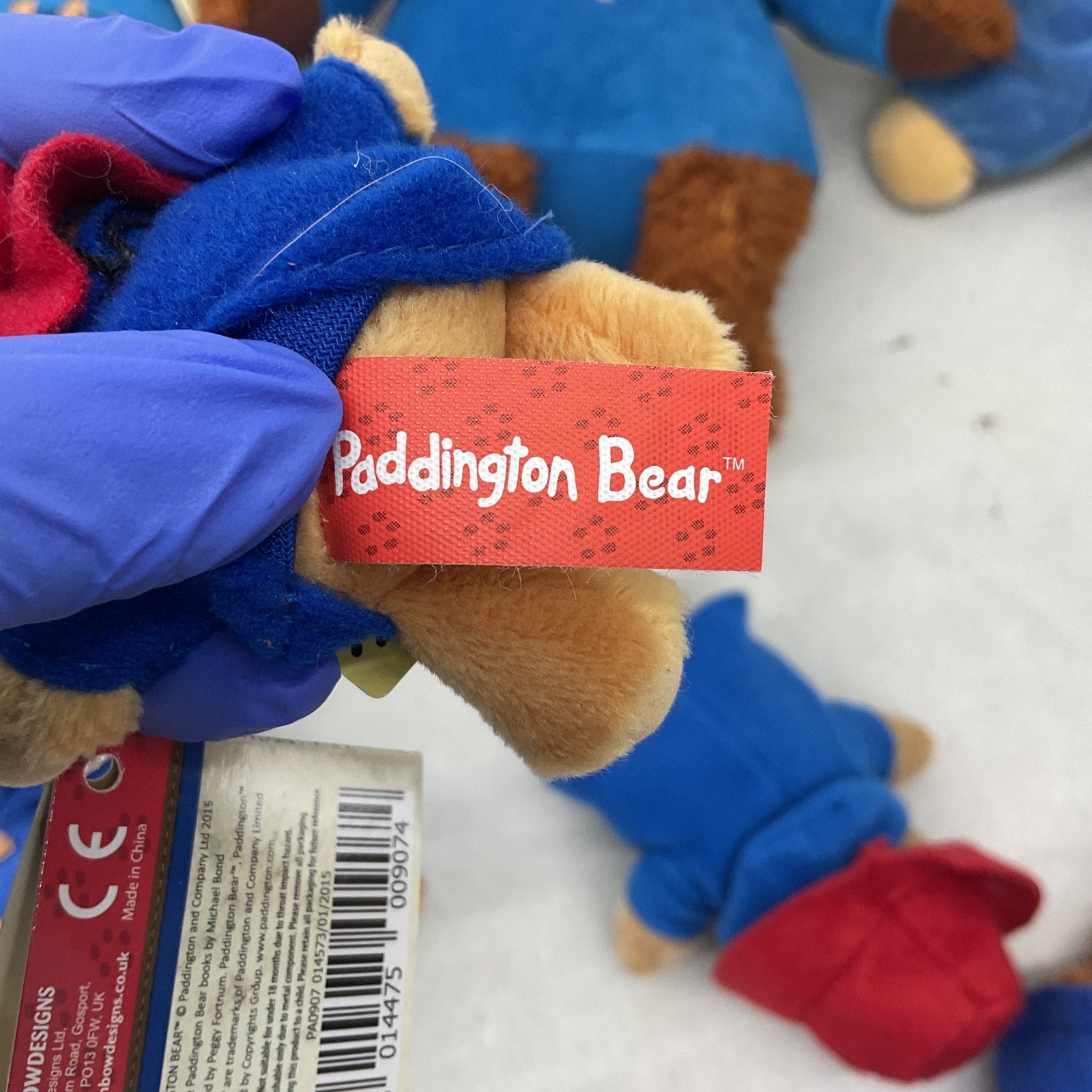 Vintage & Modern LOT Paddington Bear Teddy Rain Coat Plush Toys Stuffed Animals - Warehouse Toys