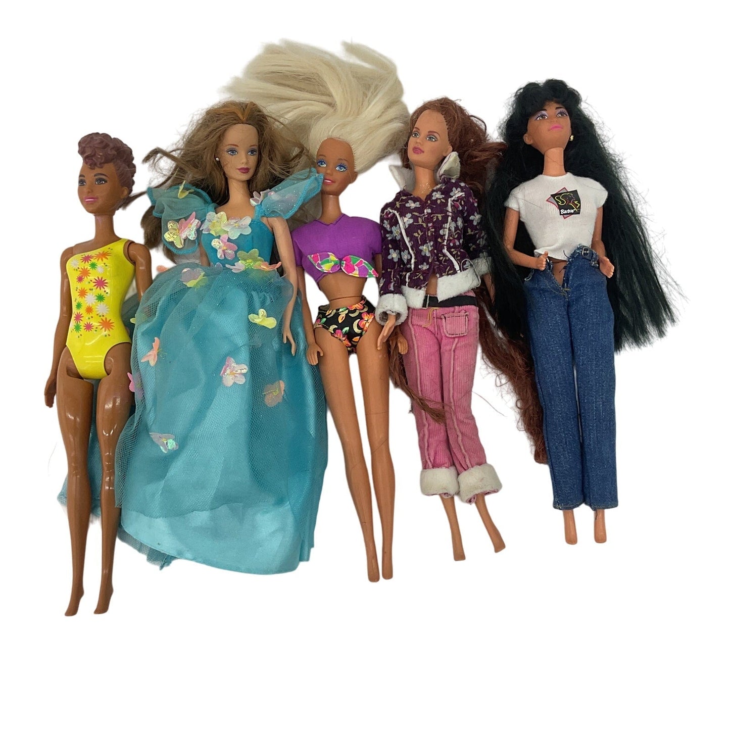 Vintage & Modern LOT Preowned Loose Barbie Mattel & Others Fashion Dolls - Warehouse Toys