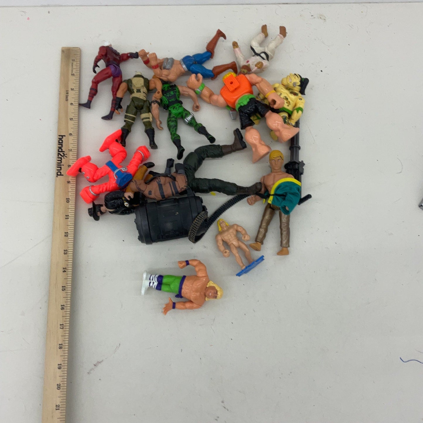 Vintage & Modern Mixed Loose Action Figures MOTU Wrestling & Others Preowned - Warehouse Toys