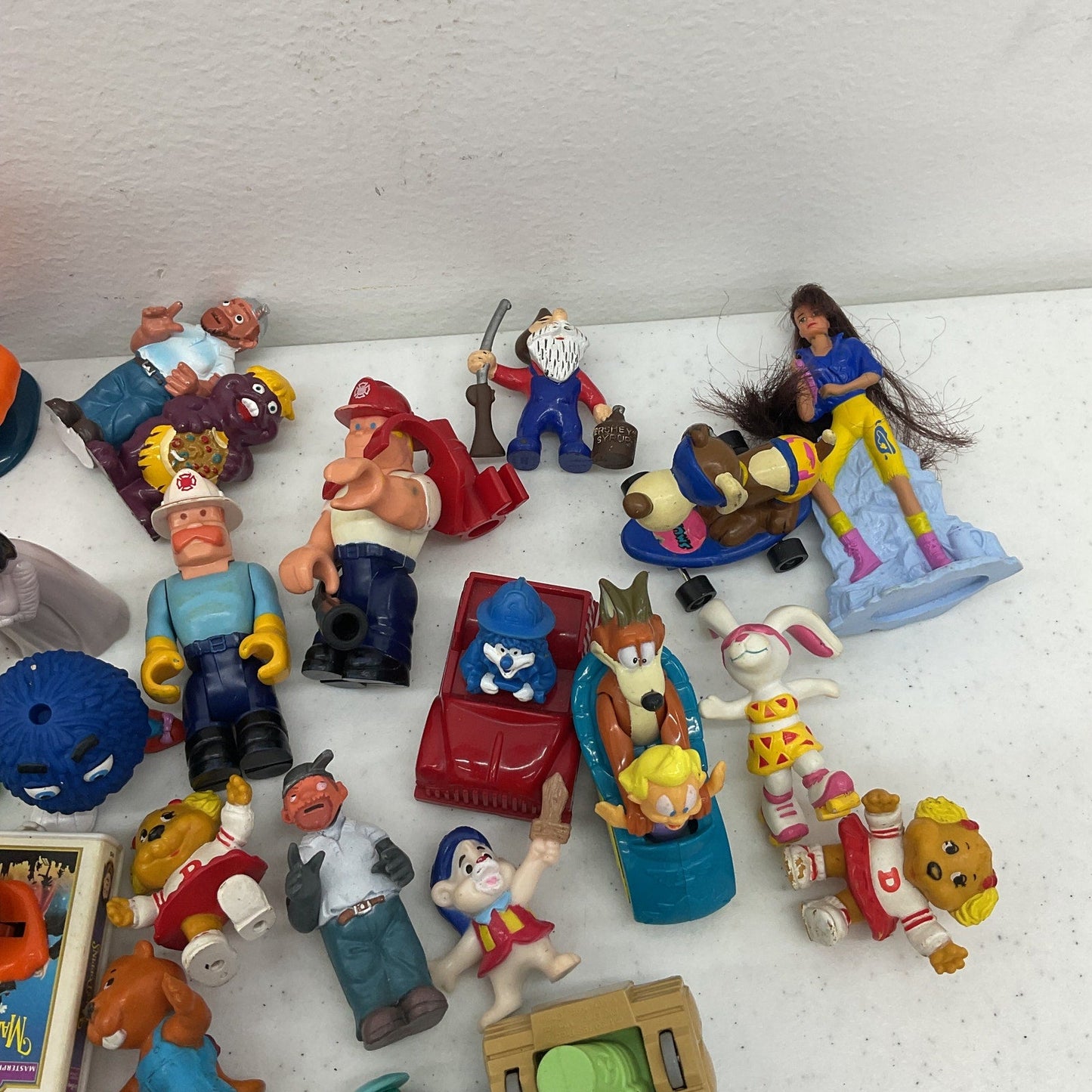 Vintage & Modern Mixed McDonalds & Others Happy Meal Mini Toy Figures Preowned - Warehouse Toys