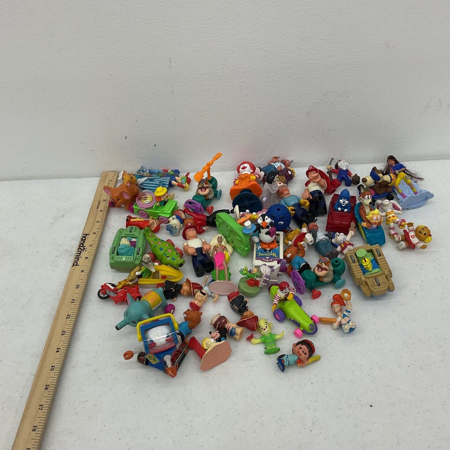 Vintage & Modern Mixed McDonalds & Others Happy Meal Mini Toy Figures Preowned - Warehouse Toys