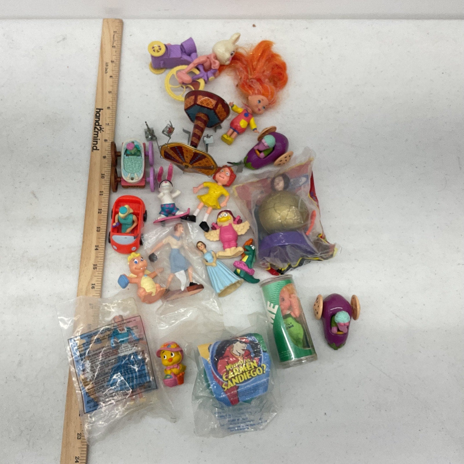 Vintage & Modern Mixed McDonalds & Others Happy Meal Mini Toy Figures Preowned - Warehouse Toys