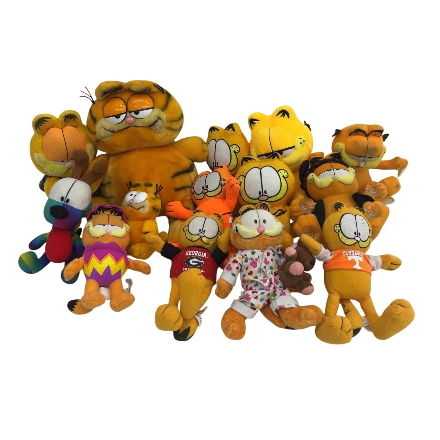 Vintage & Modern Preowned LOT 4 lbs Character Plush Dolls Toy Figures Odie Dog - Warehouse Toys