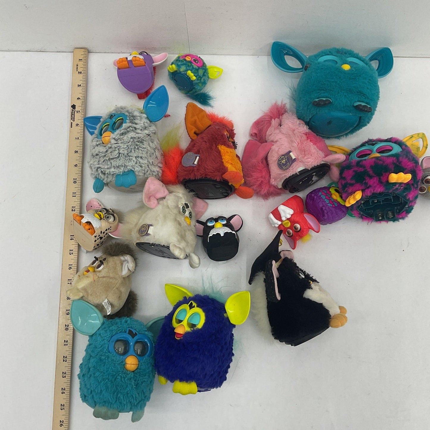 Vintage & Modern Preowned LOT Furby Furbies Interactive Toys Figures Mini Plush - Warehouse Toys