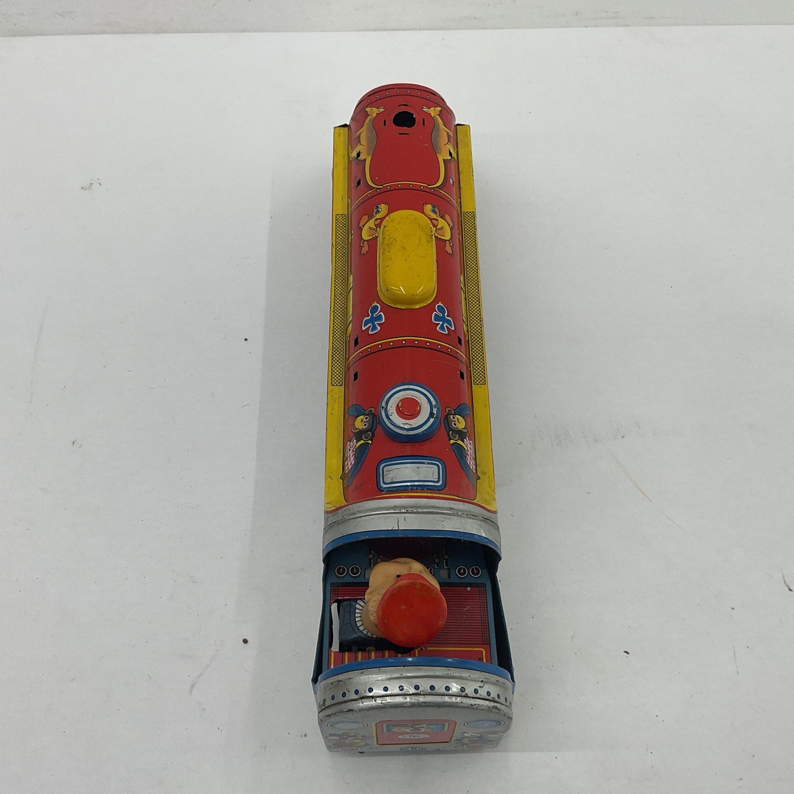 Vintage Mountain Special Express Tin Train Locomotive Toy Figure UNTESTED AS IS - Warehouse Toys