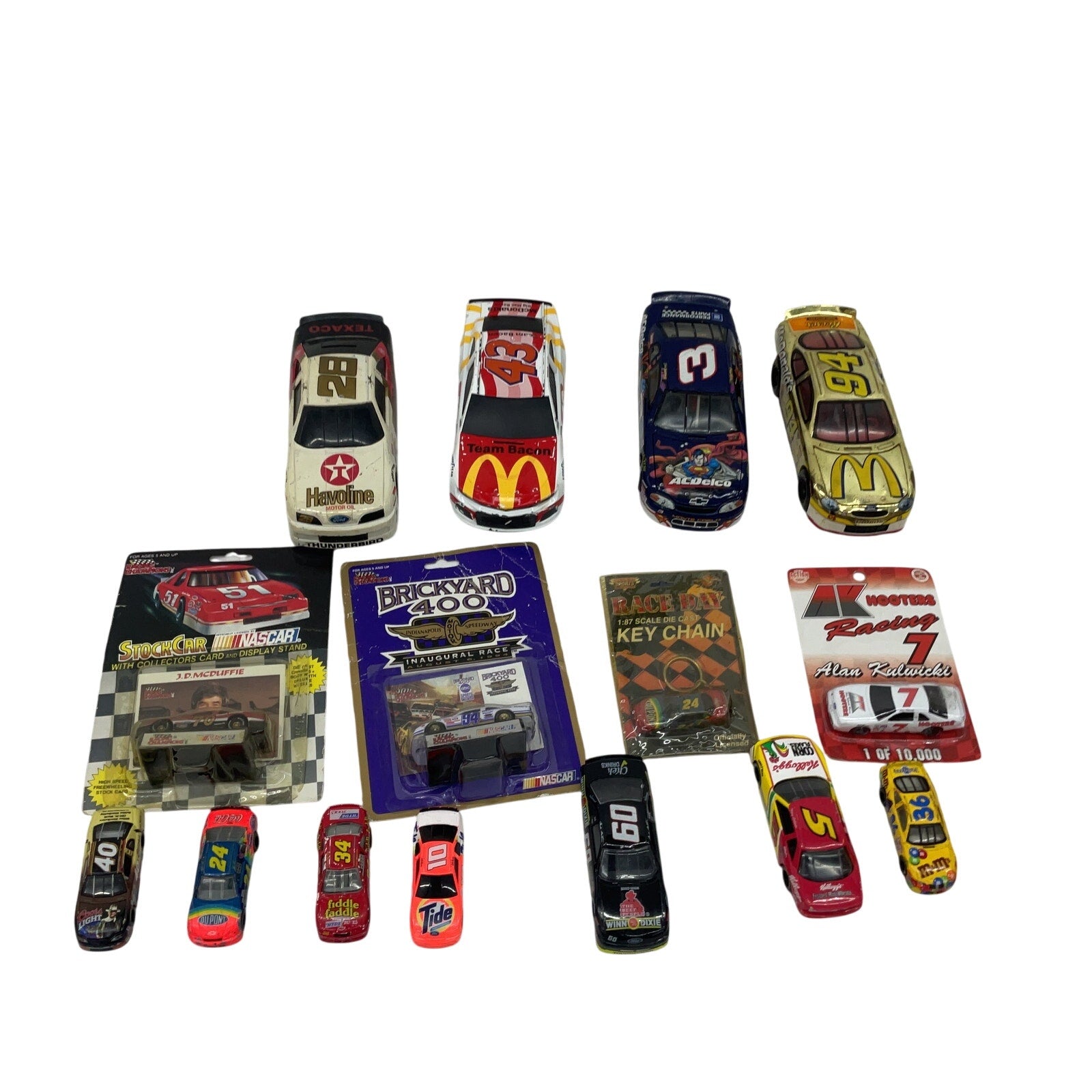 Vintage Nascar & Others Diecast Toy Race Sport Cars Vehicles LOT 6 lbs Toys Mix - Warehouse Toys