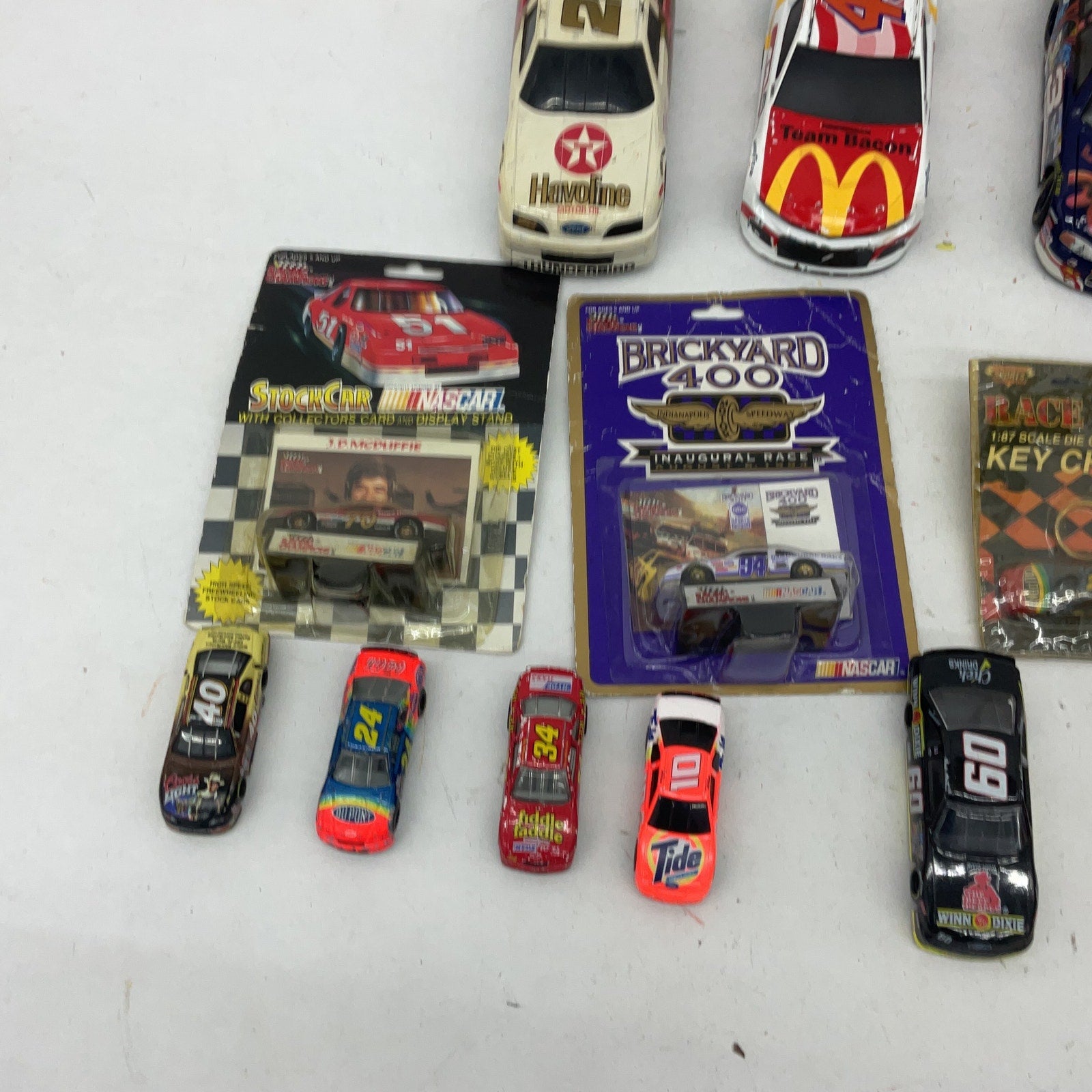 Vintage Nascar & Others Diecast Toy Race Sport Cars Vehicles LOT 6 lbs Toys Mix - Warehouse Toys
