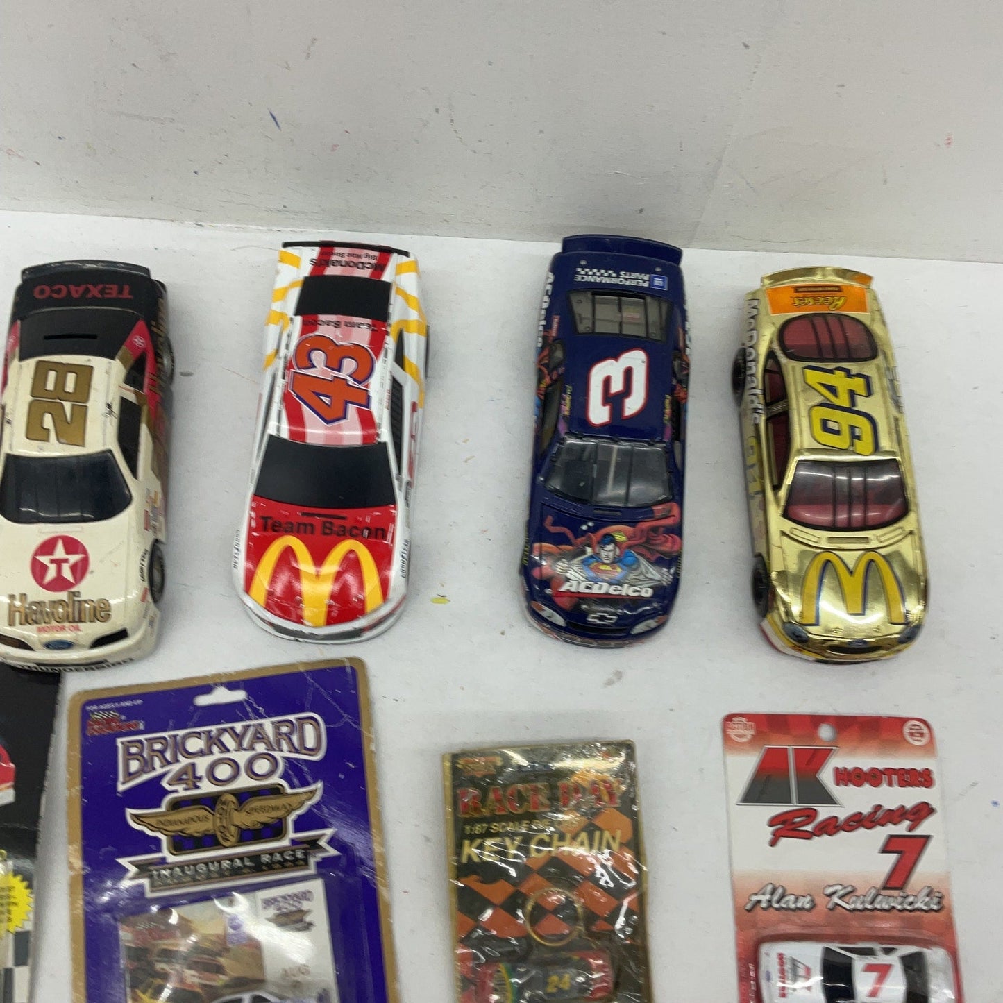 Vintage Nascar & Others Diecast Toy Race Sport Cars Vehicles LOT 6 lbs Toys Mix - Warehouse Toys