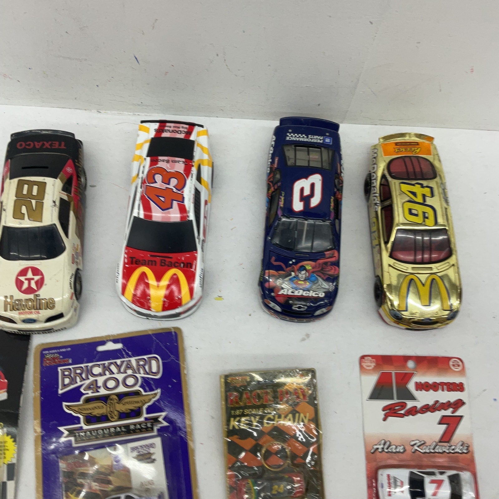 Vintage Nascar & Others Diecast Toy Race Sport Cars Vehicles LOT 6 lbs Toys Mix - Warehouse Toys