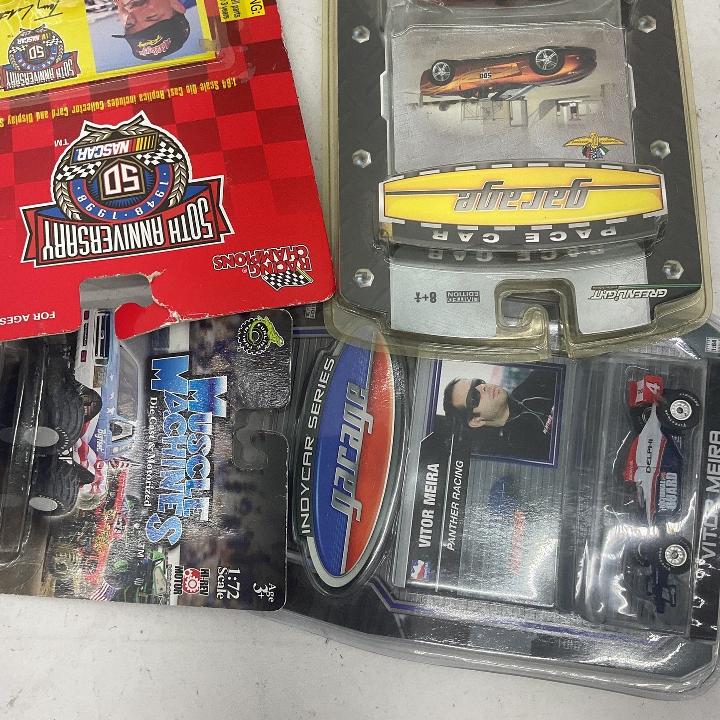 Vintage Nascar & Others Diecast Toy Race Sport Cars Vehicles LOT New Toys Mix - Warehouse Toys