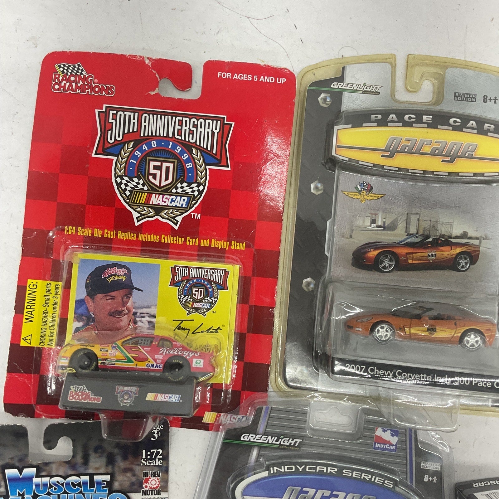 Vintage Nascar & Others Diecast Toy Race Sport Cars Vehicles LOT New Toys Mix - Warehouse Toys