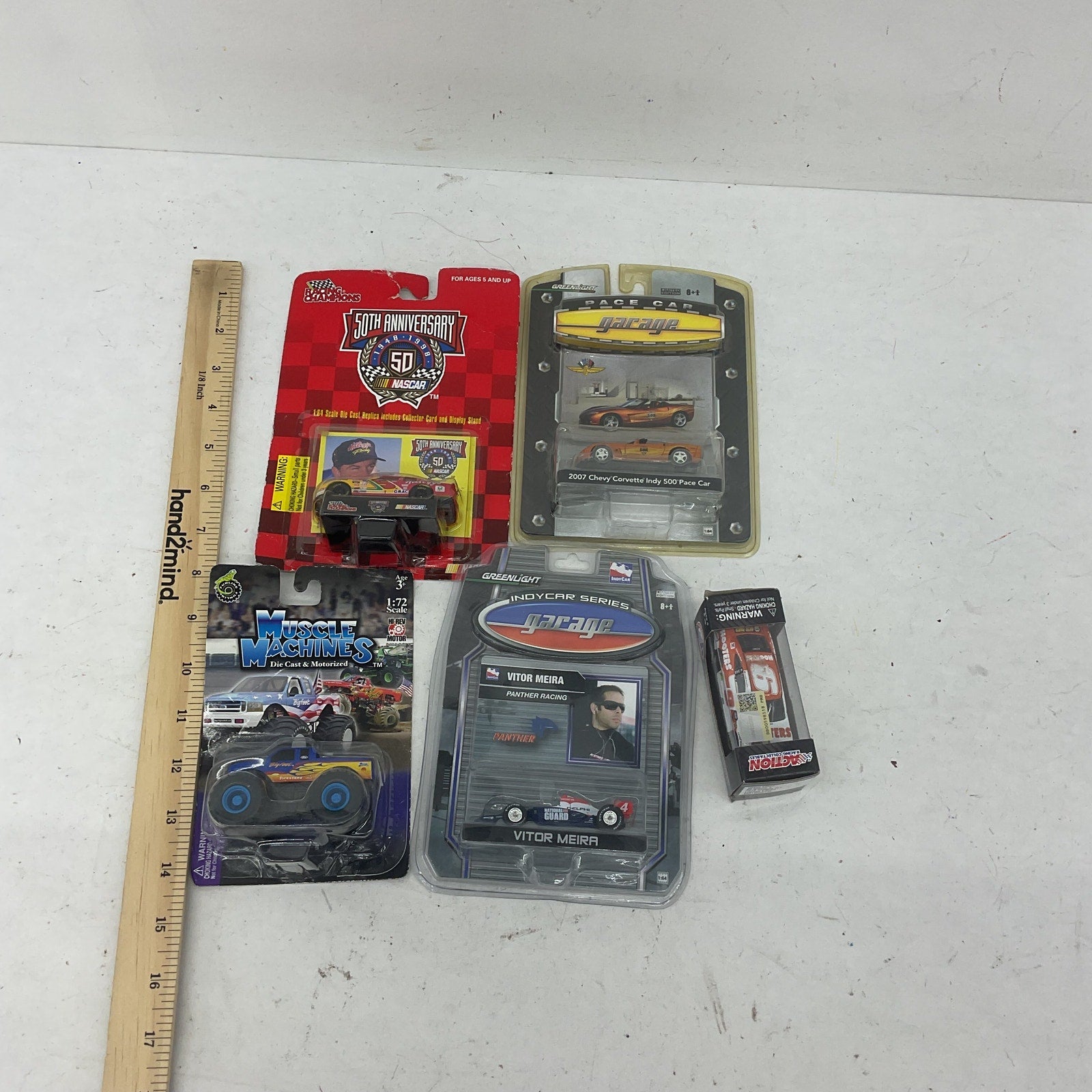 Vintage Nascar & Others Diecast Toy Race Sport Cars Vehicles LOT New Toys Mix - Warehouse Toys