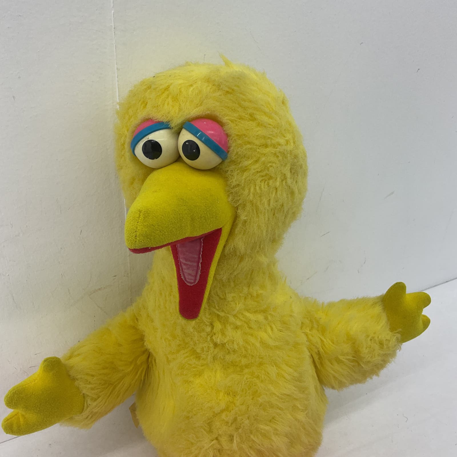 Vintage Playskool Yellow Big Bird Sesame Street Stuffed Animal Doll Toy - Warehouse Toys