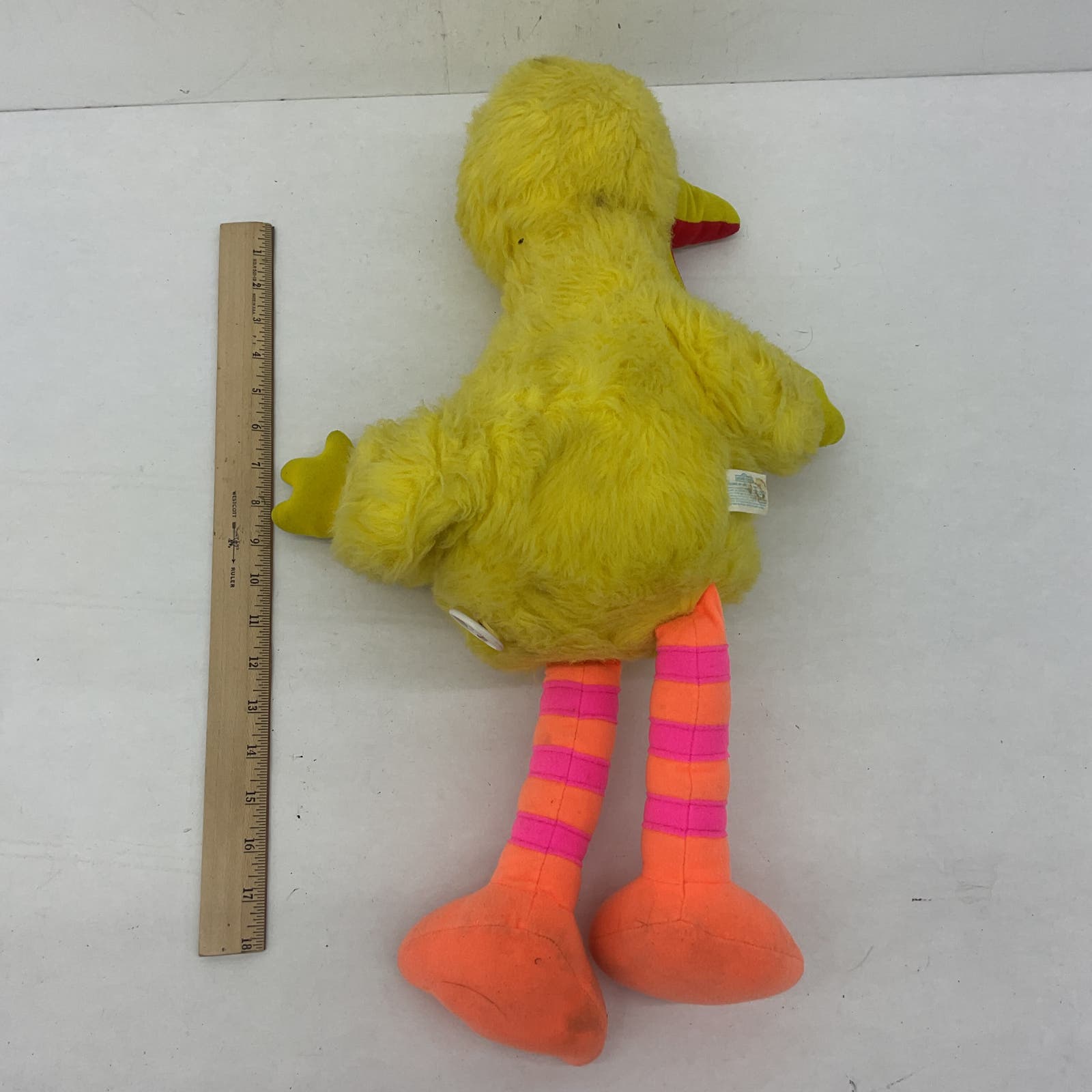 Vintage Playskool Yellow Big Bird Sesame Street Stuffed Animal Doll Toy - Warehouse Toys