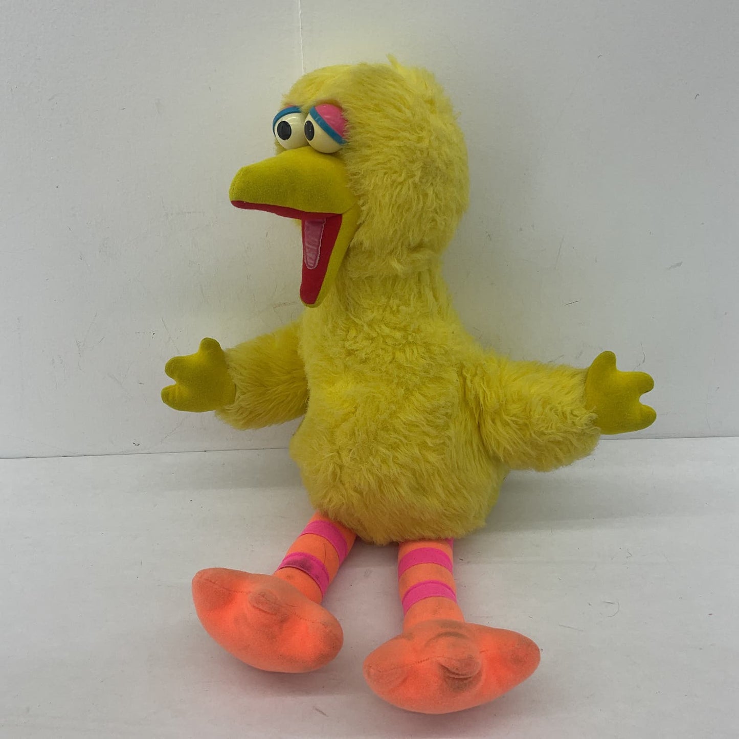 Vintage Playskool Yellow Big Bird Sesame Street Stuffed Animal Doll Toy - Warehouse Toys