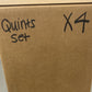 Vintage Playtime Quints Fashion Dolls Carrying Case Set Playset Lot ‘92 Preowned - Warehouse Toys