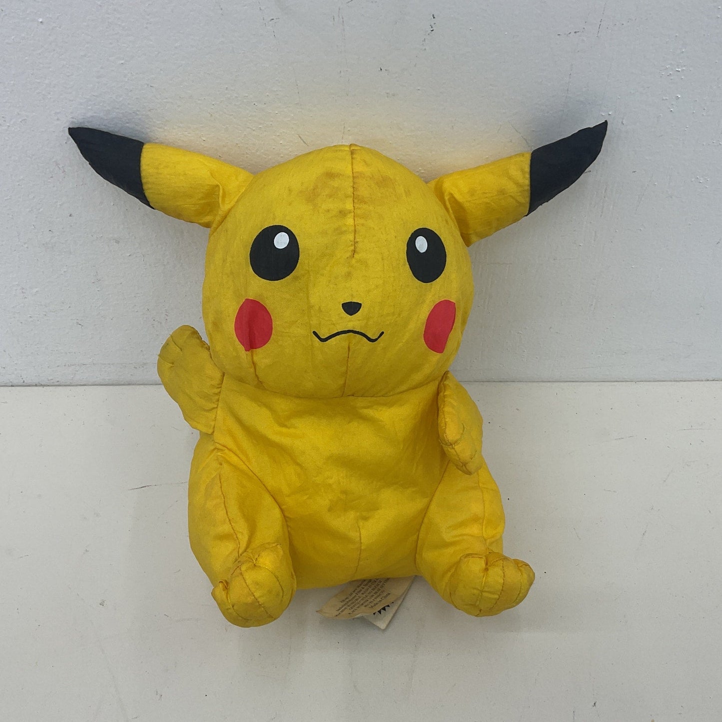 Vintage Pokemon Bath Time Sponge Buddie 1999 Game Freak Pikachu Plush AS IS - Warehouse Toys