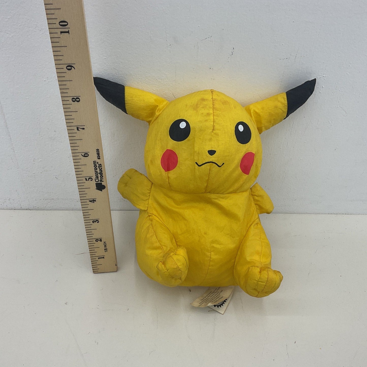 Vintage Pokemon Bath Time Sponge Buddie 1999 Game Freak Pikachu Plush AS IS - Warehouse Toys