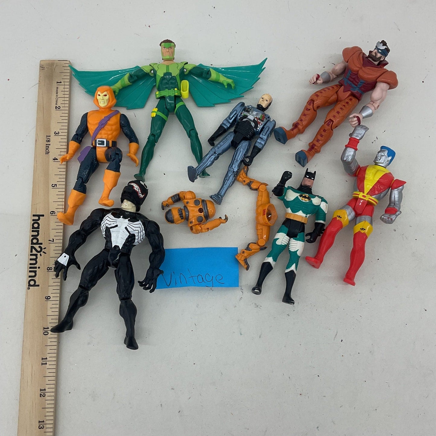 Vintage Preowned Action Figures LOT Marvel & Others 80s 90s Toys Mix Batman - Warehouse Toys