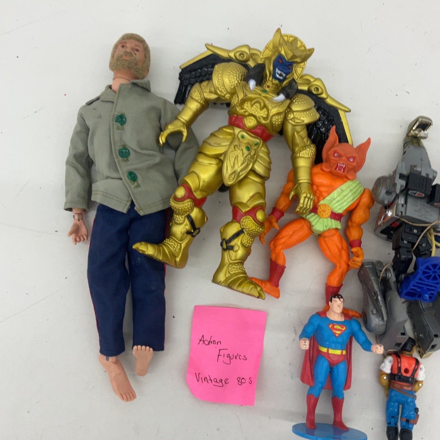 Vintage Preowned Action Figures LOT TMNT GI Joe DC & Others 80s 90s Toys Mix - Warehouse Toys