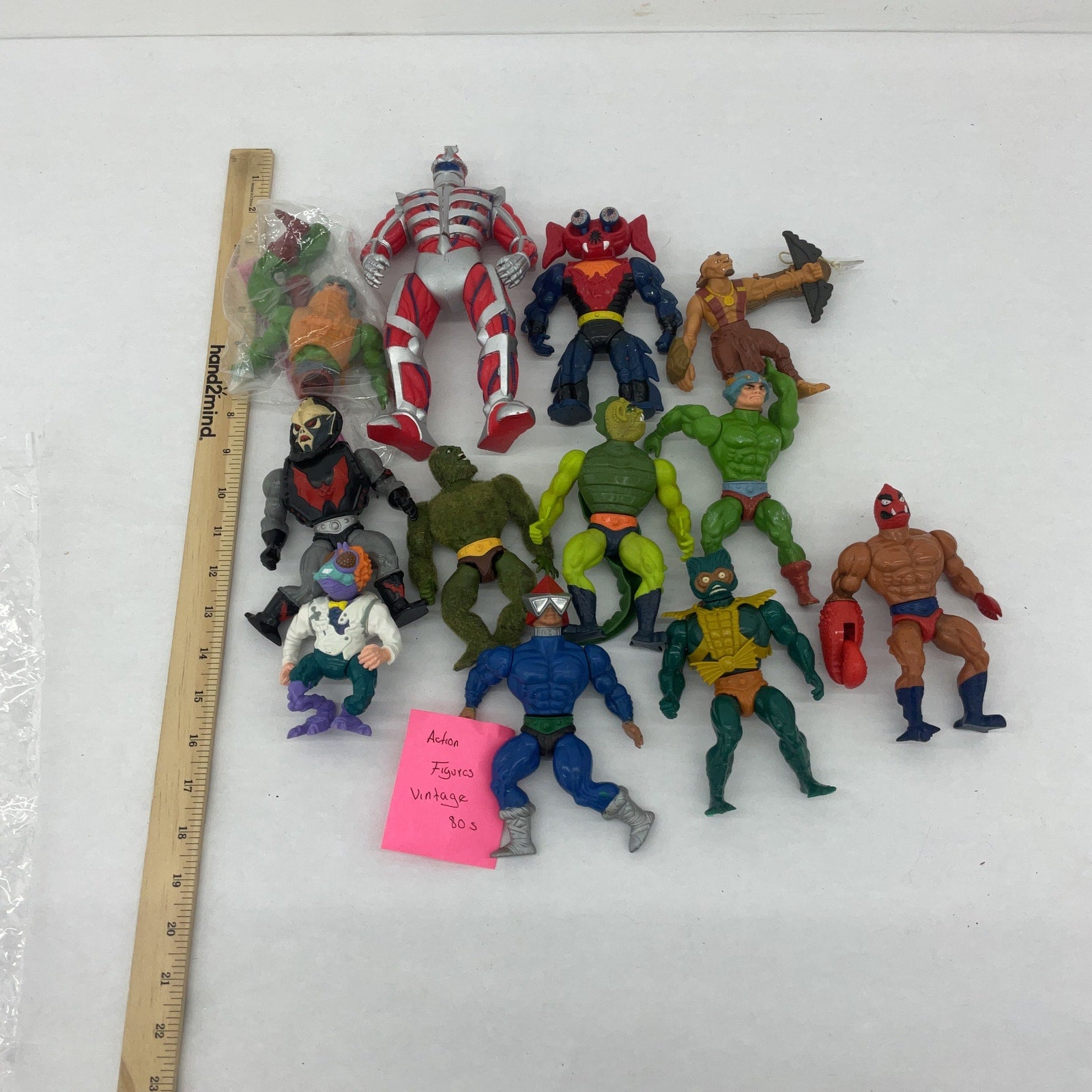 Vintage Preowned Action Figures LOT TMNT MOTU & Others 80s 90s Toys Mix He - Man - Warehouse Toys