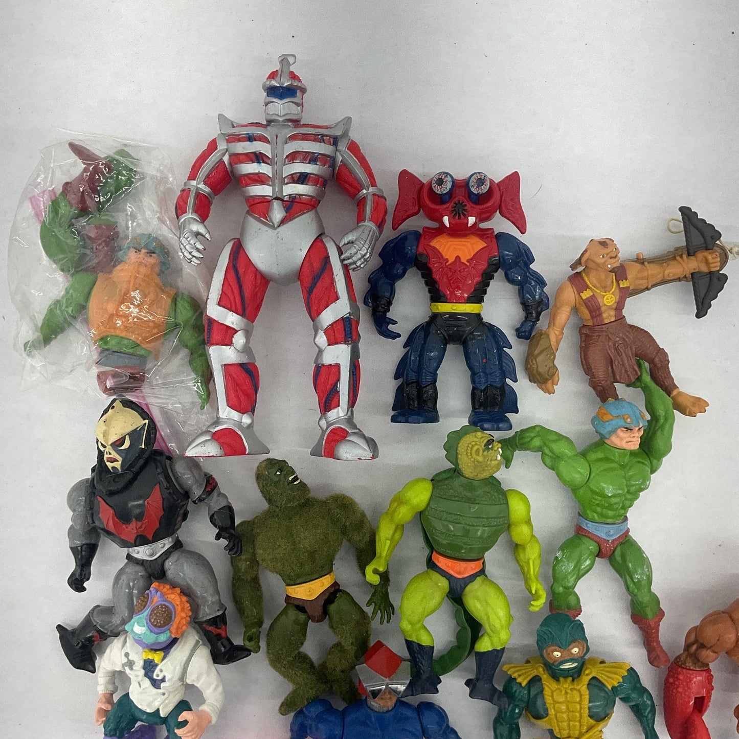 Vintage Preowned Action Figures LOT TMNT MOTU & Others 80s 90s Toys Mix He - Man - Warehouse Toys