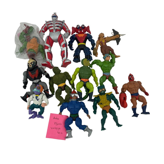 Vintage Preowned Action Figures LOT TMNT MOTU & Others 80s 90s Toys Mix He - Man - Warehouse Toys